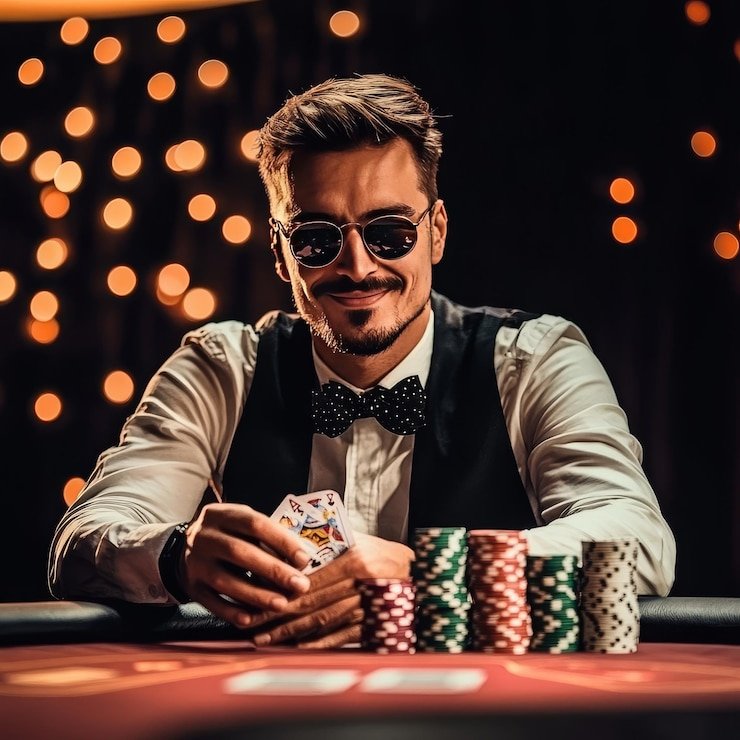 glori777 mobile app displaying Premier League match fixtures and live-dealer blackjack table side by side